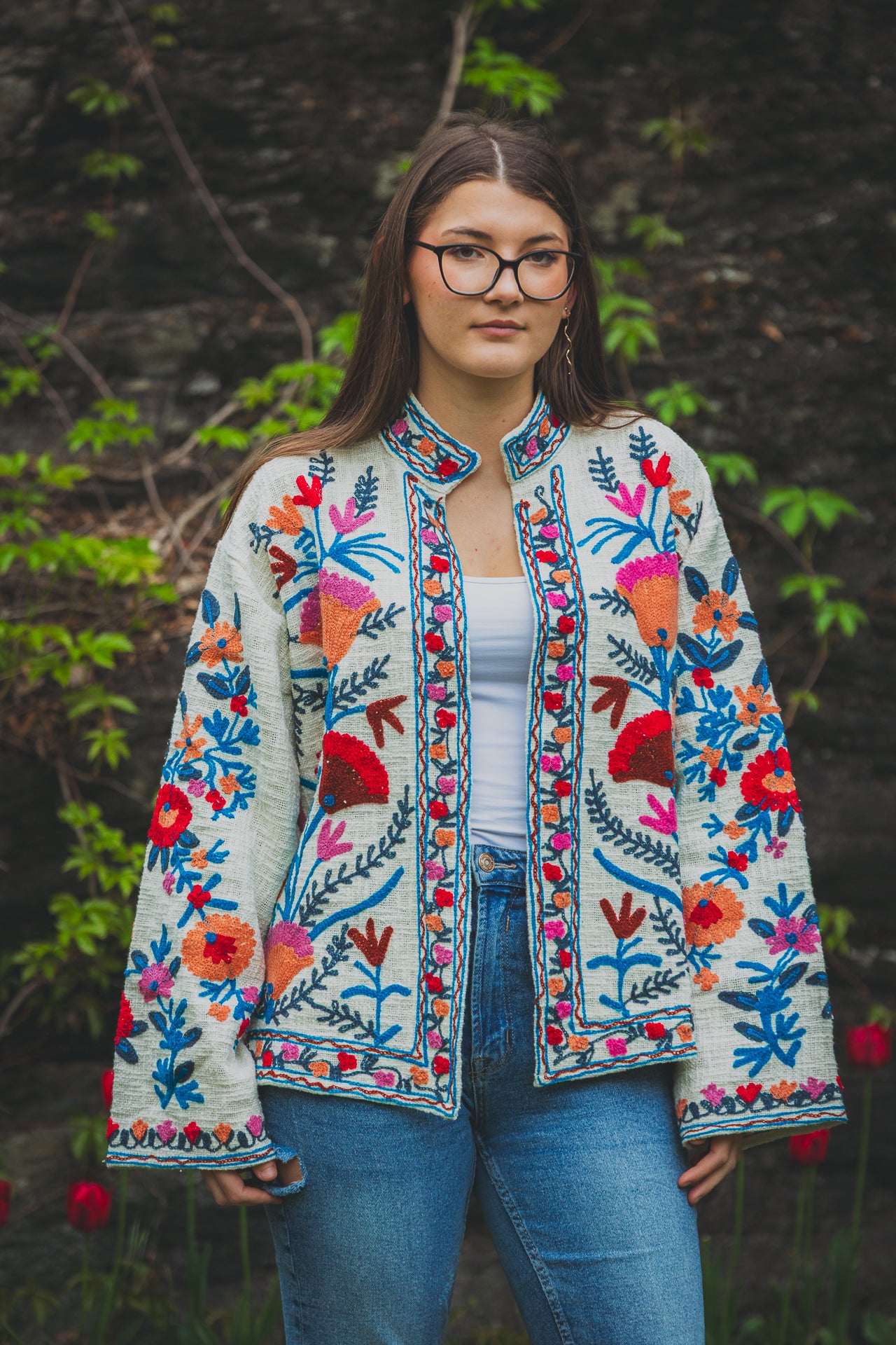 Suzani in Fiore Bianca