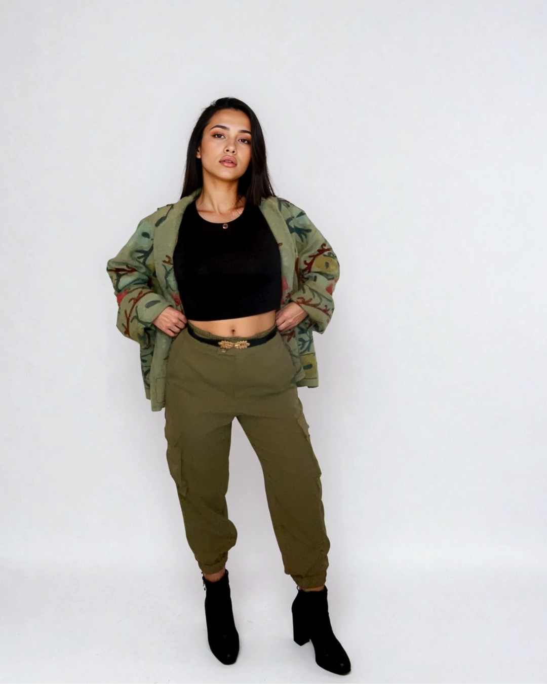 Suzani in Fiore Verde