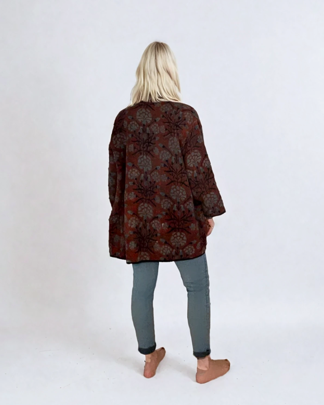 Retro giacca Kantha Canto Nomade EcoEssence
