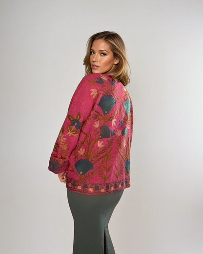 Suzani in Fiore Magenta