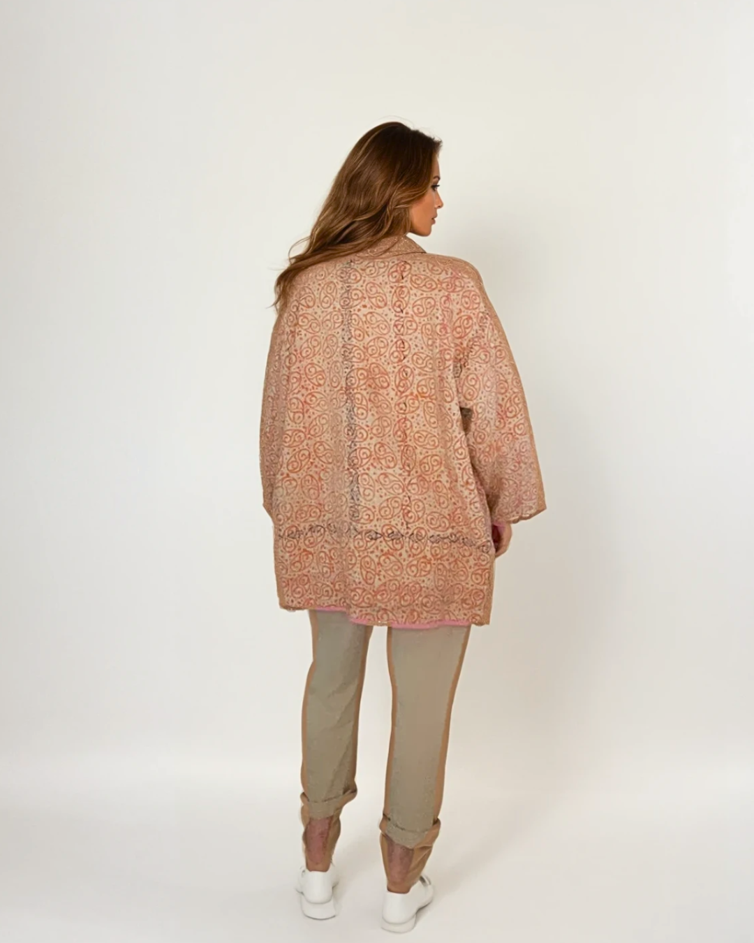 Retro giacca Kantha Canto Nomade EcoEssence