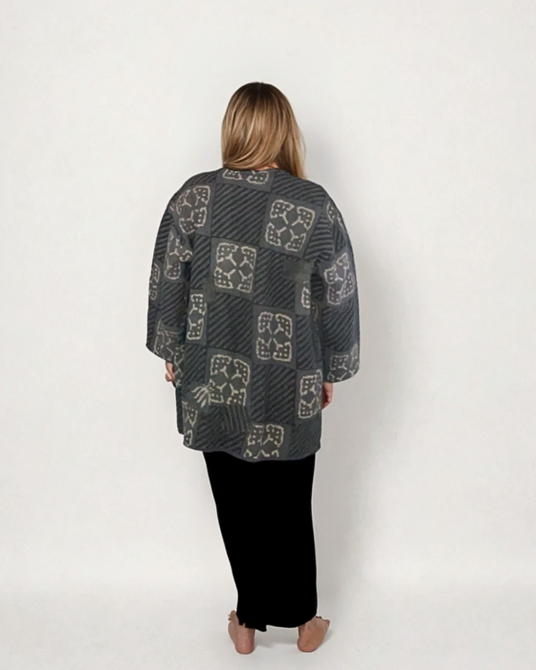 Retro giacca Kantha Canto Nomade EcoEssence