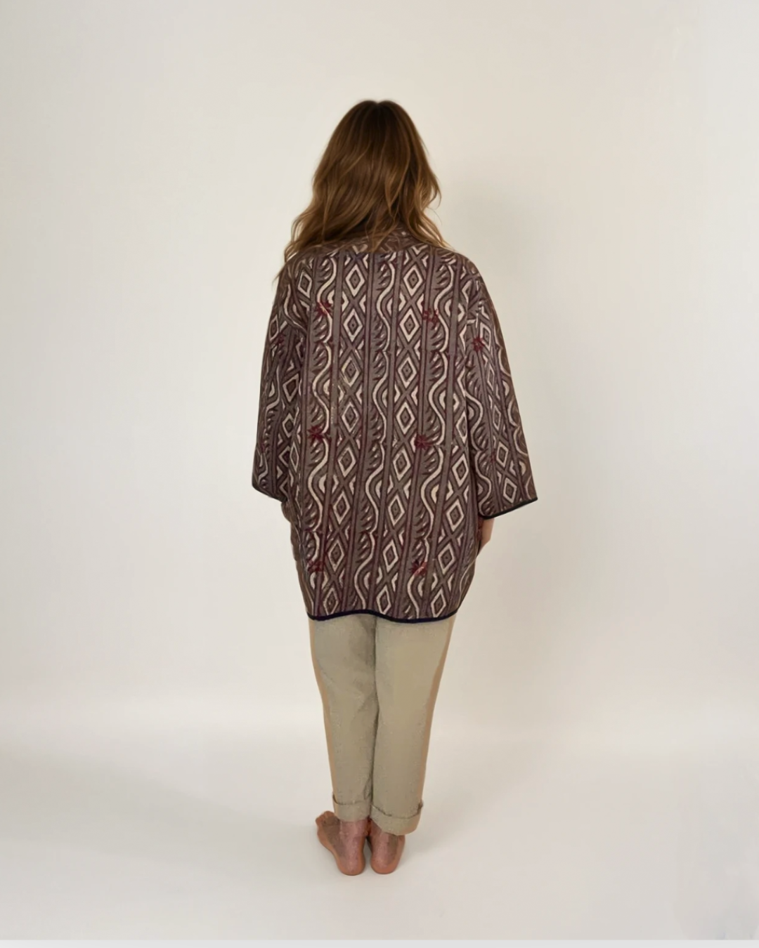 Retro giacca Kantha Canto Nomade EcoEssence