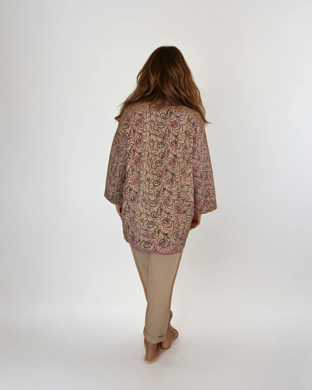 Retro giacca Kantha Canto Nomade EcoEssence