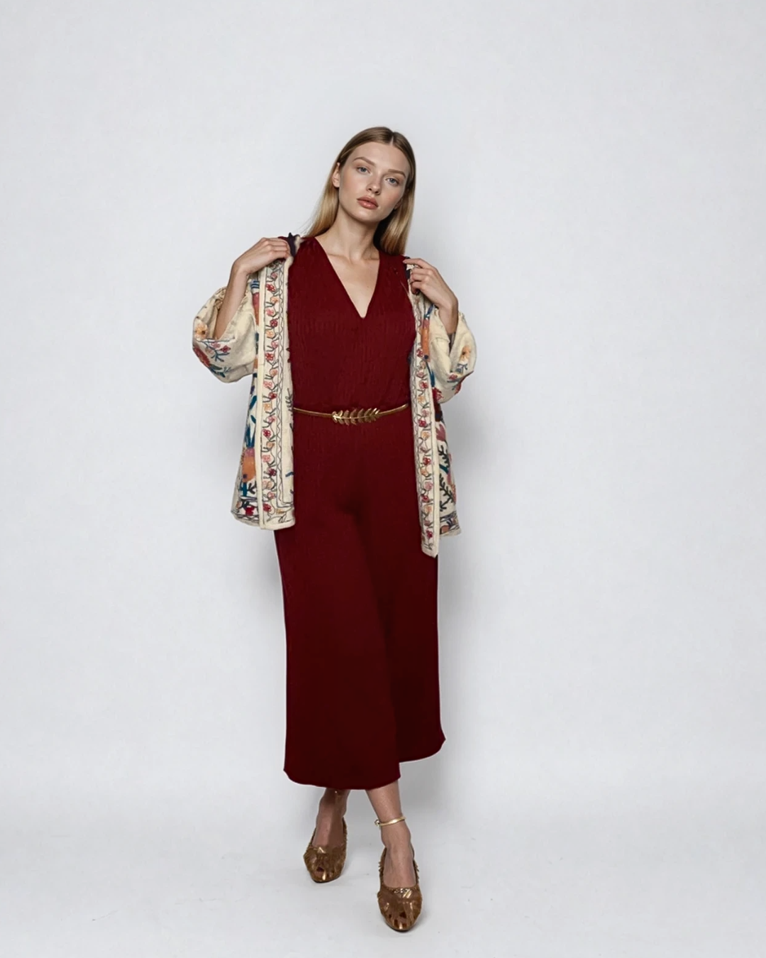 Suzani in Fiore Bianca